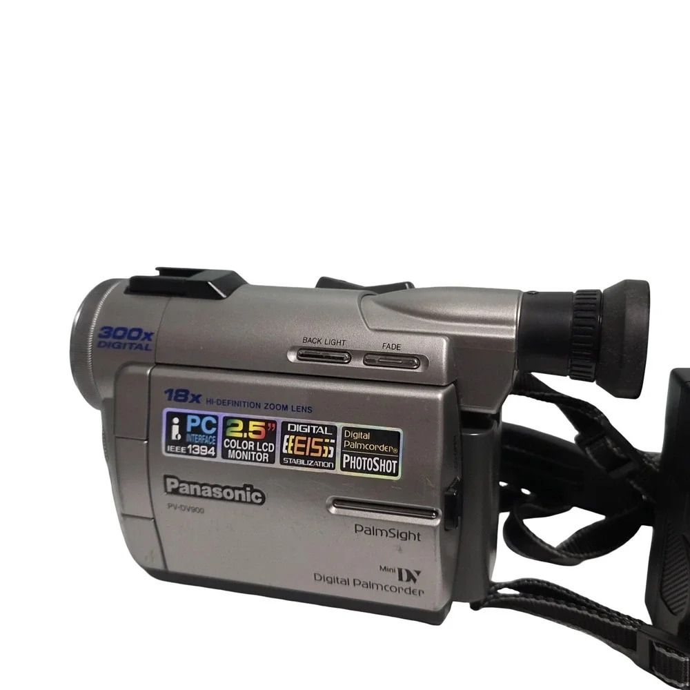 Panasonic‎ PV-DV900D MiniDV Camcorder PalmSight 300x Tested